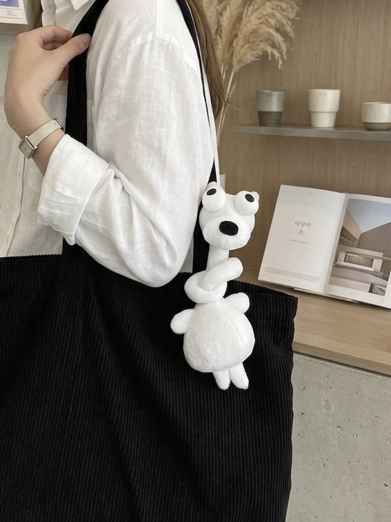 長脖子 掛件 玩偶 長約40CM