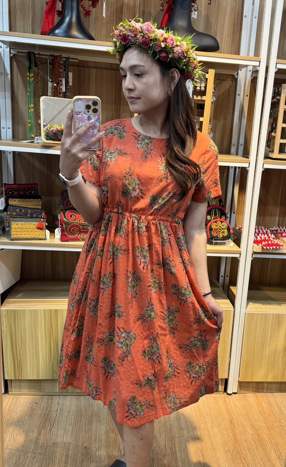 No.32復古碎花洋裝