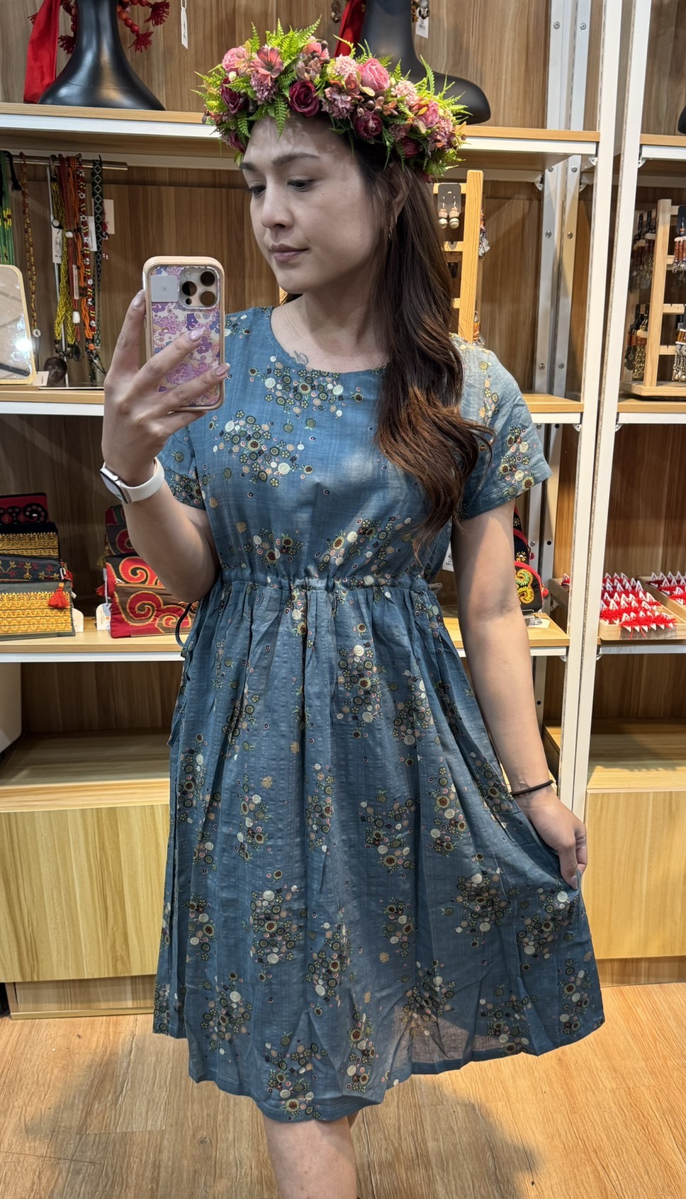 No.33復古碎花洋裝