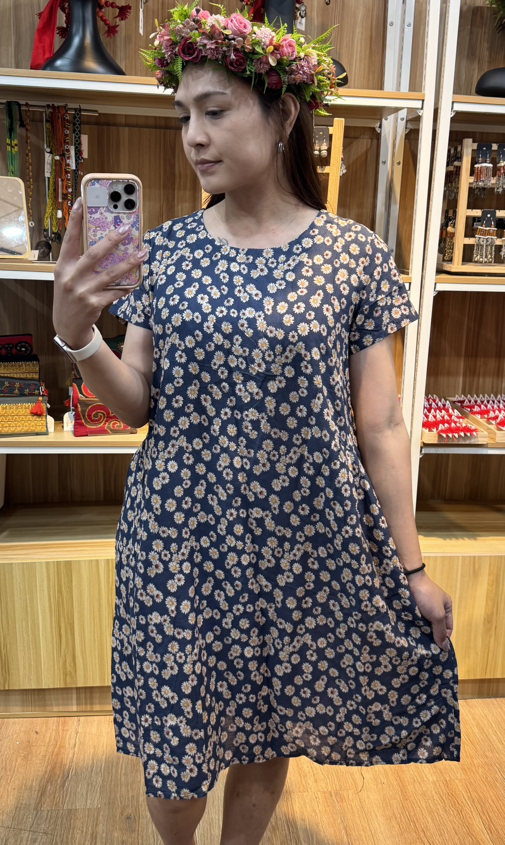 No.34復古碎花洋裝