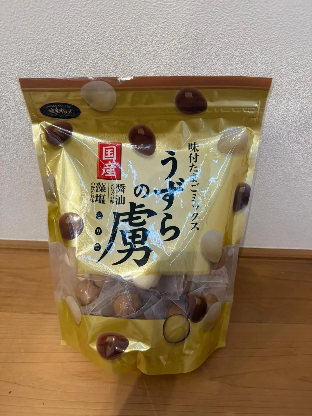 XN006 日本國產醬油/藻鹽鵪鶉蛋綜合包 50粒（淨重約500克｜以包裝實際標示為準)