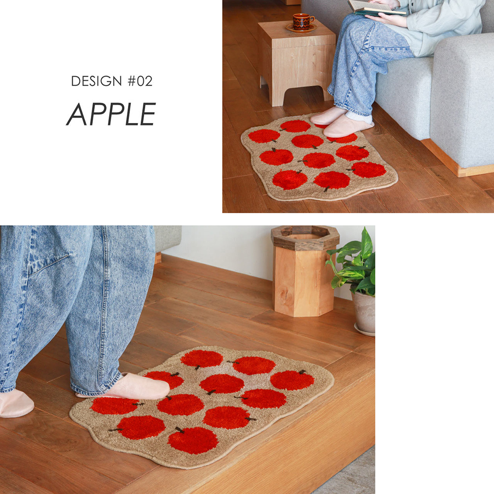 《Creer》EIBORIE簇絨工藝防滑地墊 (3款)