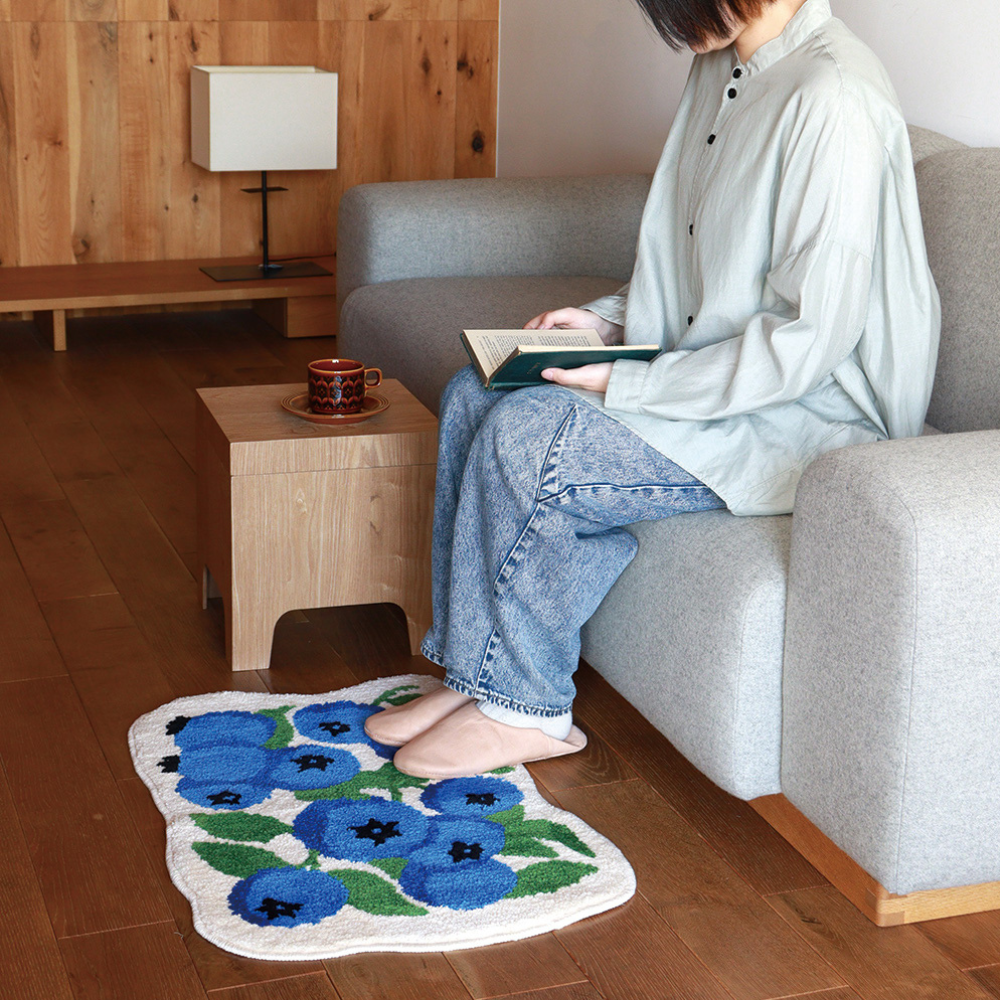 《Creer》EIBORIE簇絨工藝防滑地墊 (3款)