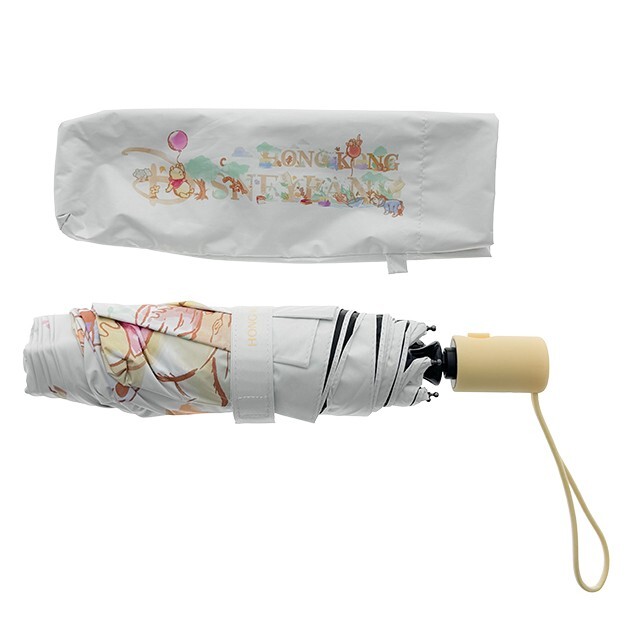 小熊維尼與好友們 甜蜜旅程 圖案 折疊傘 晴雨傘 + 傘套 -香港迪士尼樂園