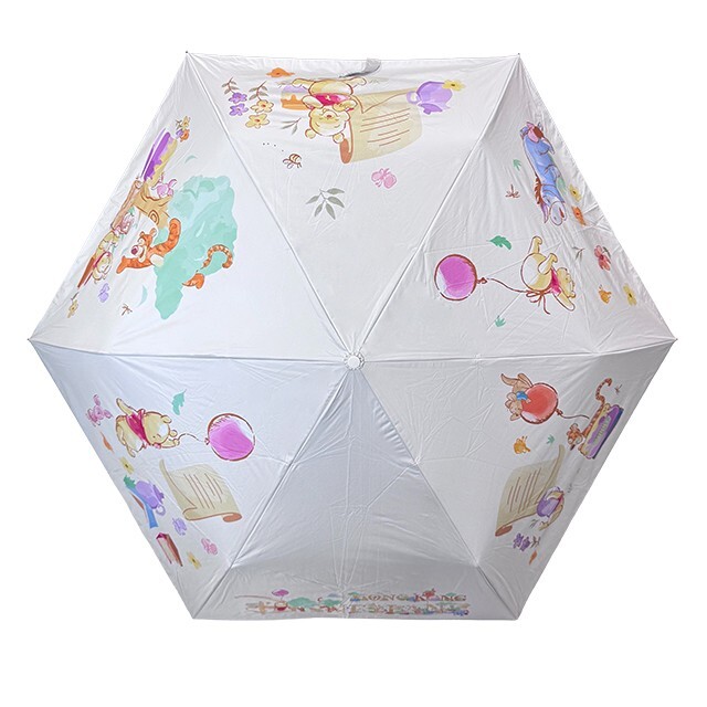 小熊維尼與好友們 甜蜜旅程 圖案 折疊傘 晴雨傘 + 傘套 -香港迪士尼樂園