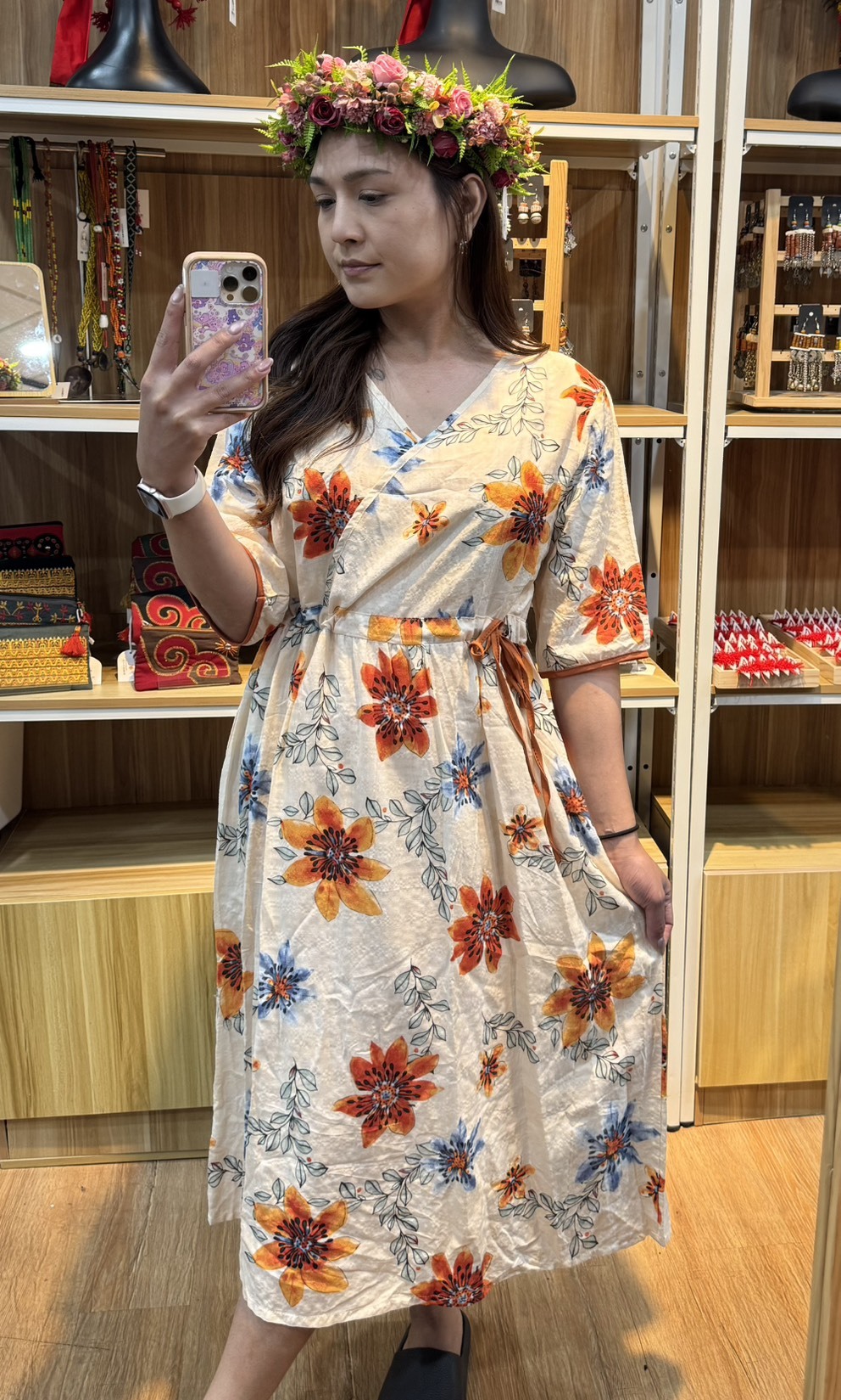 No.35復古碎花洋裝