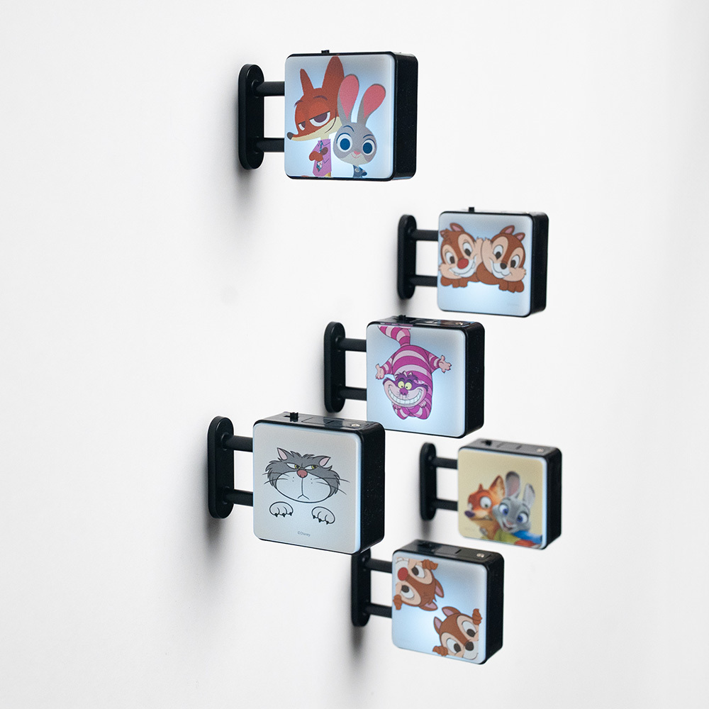 迪士尼系列-動物方城市/貓狗系列_磁吸小燈箱【正版授權】