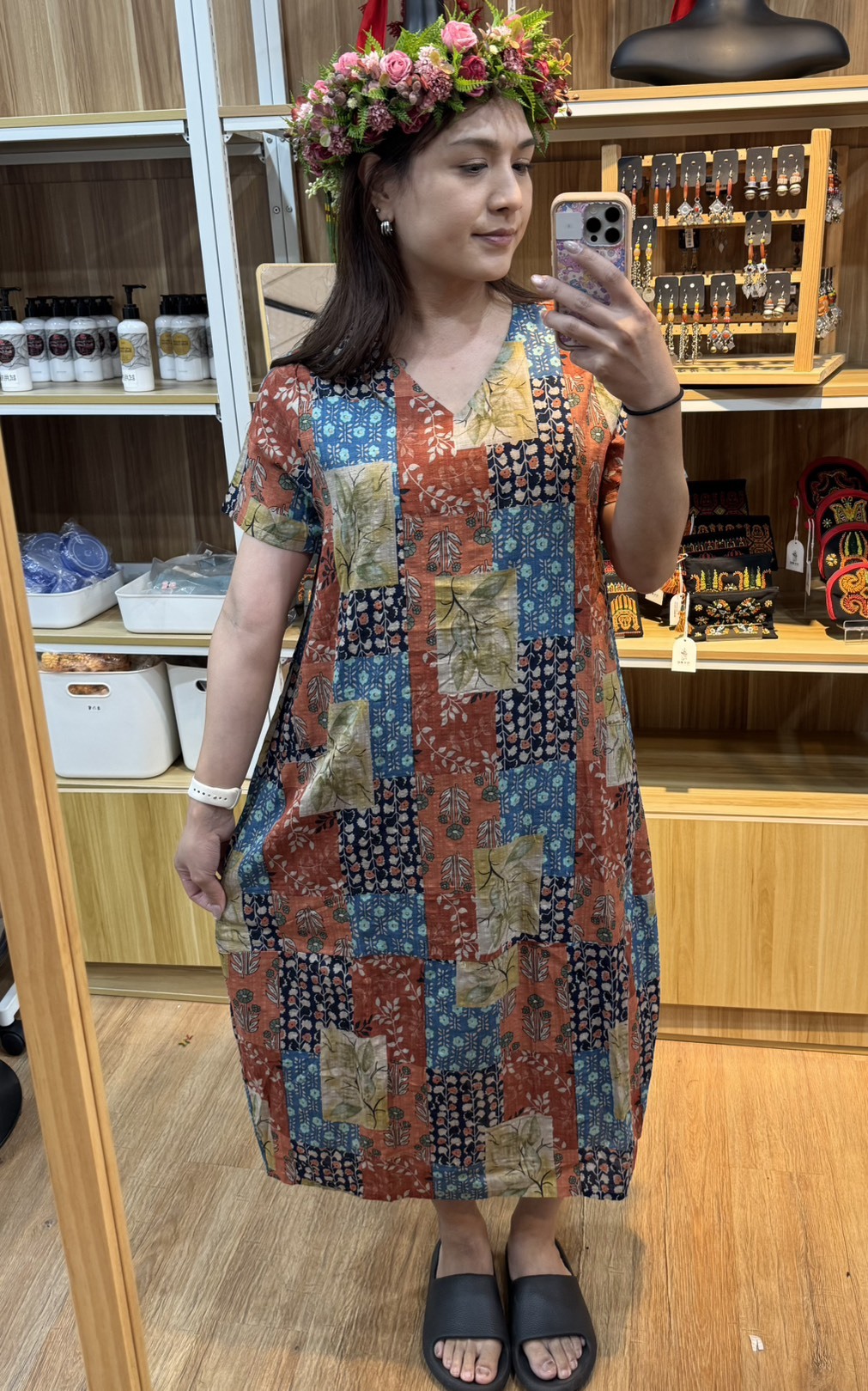 No.36復古碎花洋裝