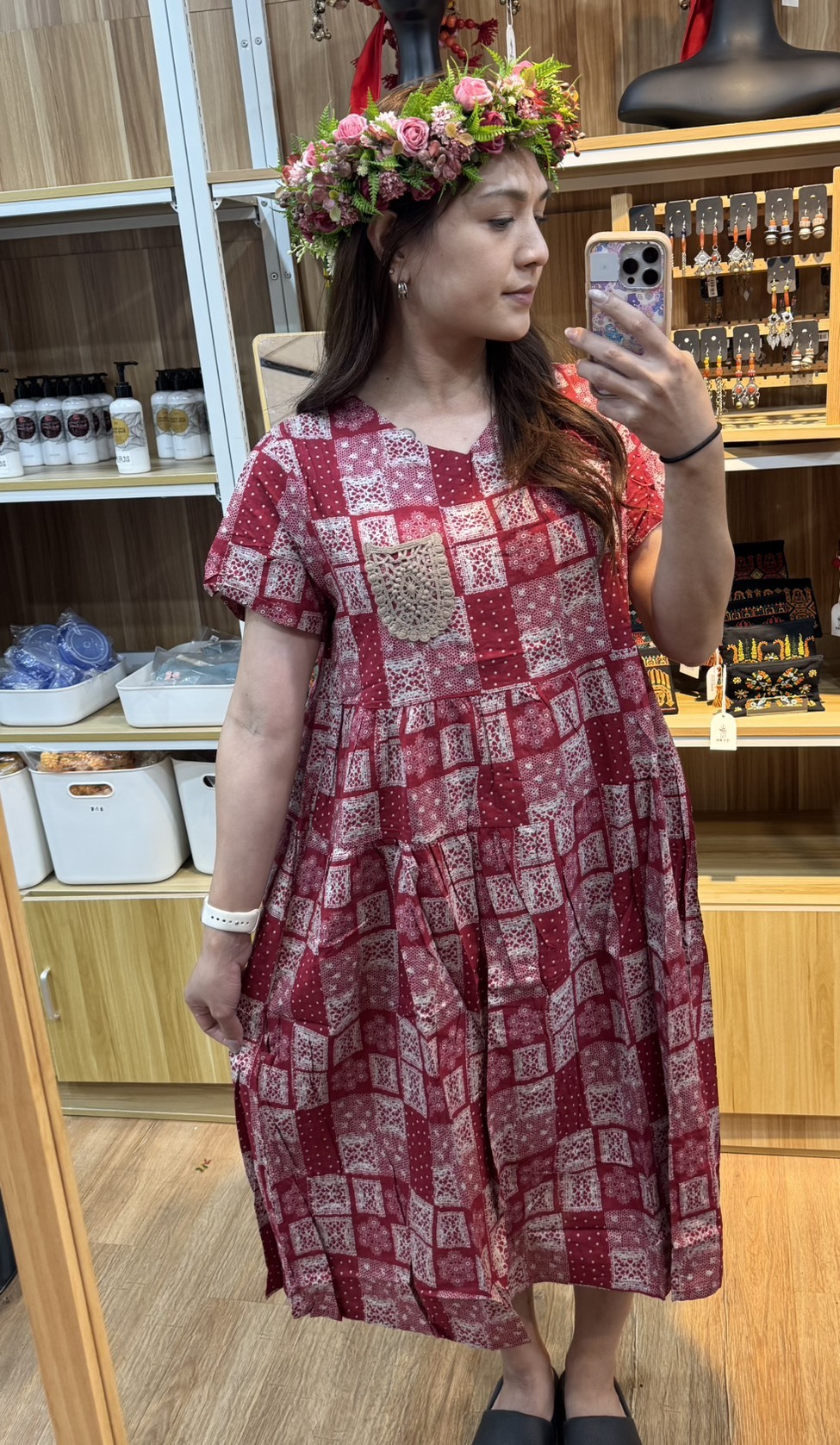 No.37復古碎花洋裝