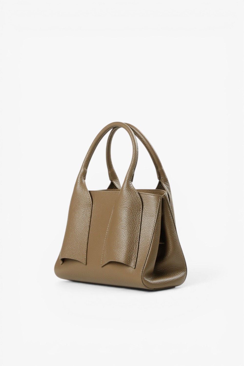 Saddle 牛皮手提包 蘑菇