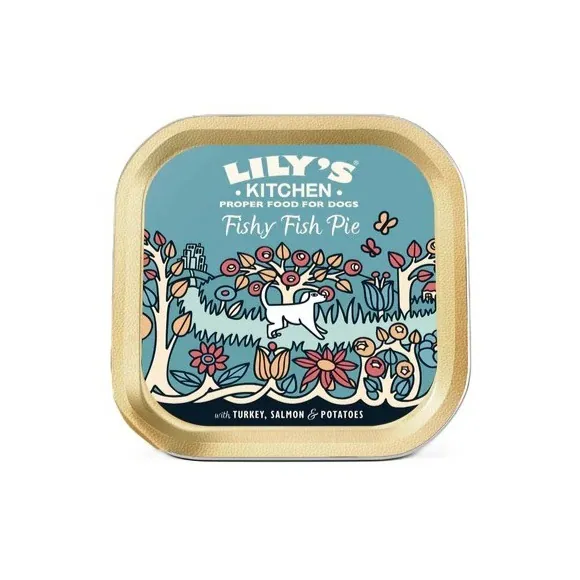 莉莉廚房-英式鮮魚派主食餐盒(犬) 150g