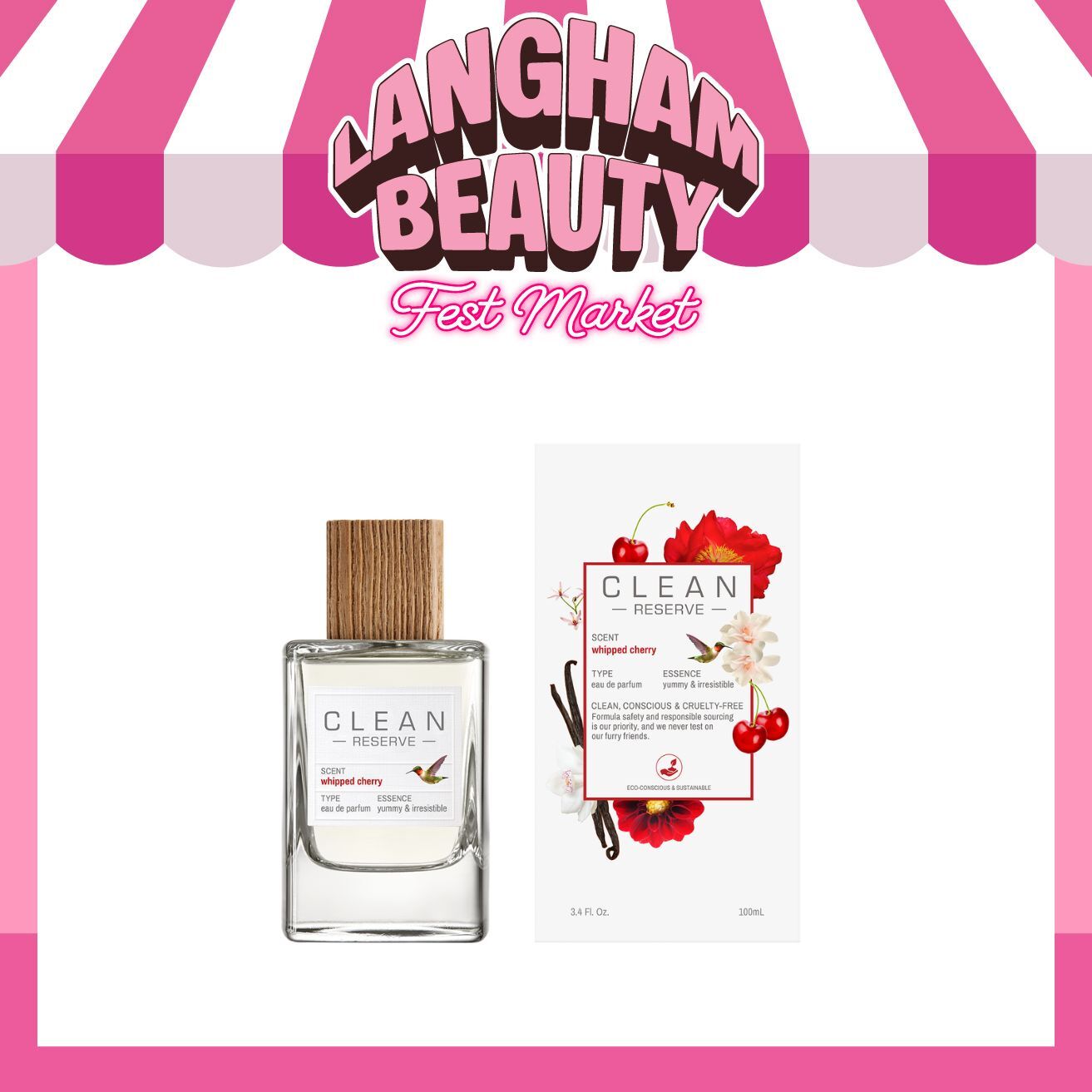 CLEAN BEAUTY COLLECTIVE CLEAN RESERVE WHIPPED CHERRY 100ML