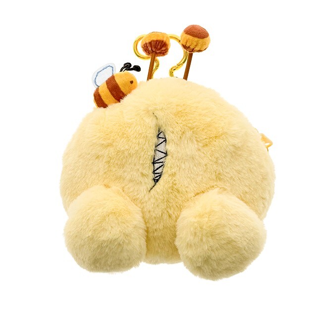 小熊維尼 Winnie the Pooh 屁屁 造型 伸縮 票卡包 吊飾 -香港迪士尼樂園