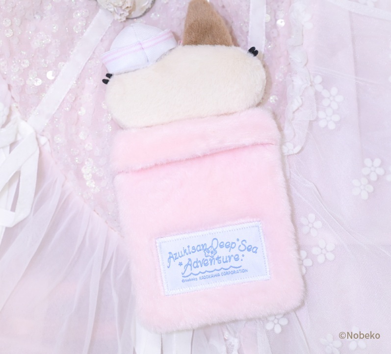 【限量販售】暹羅貓小豆泥-海底兩萬泥系列-毛絨卡套