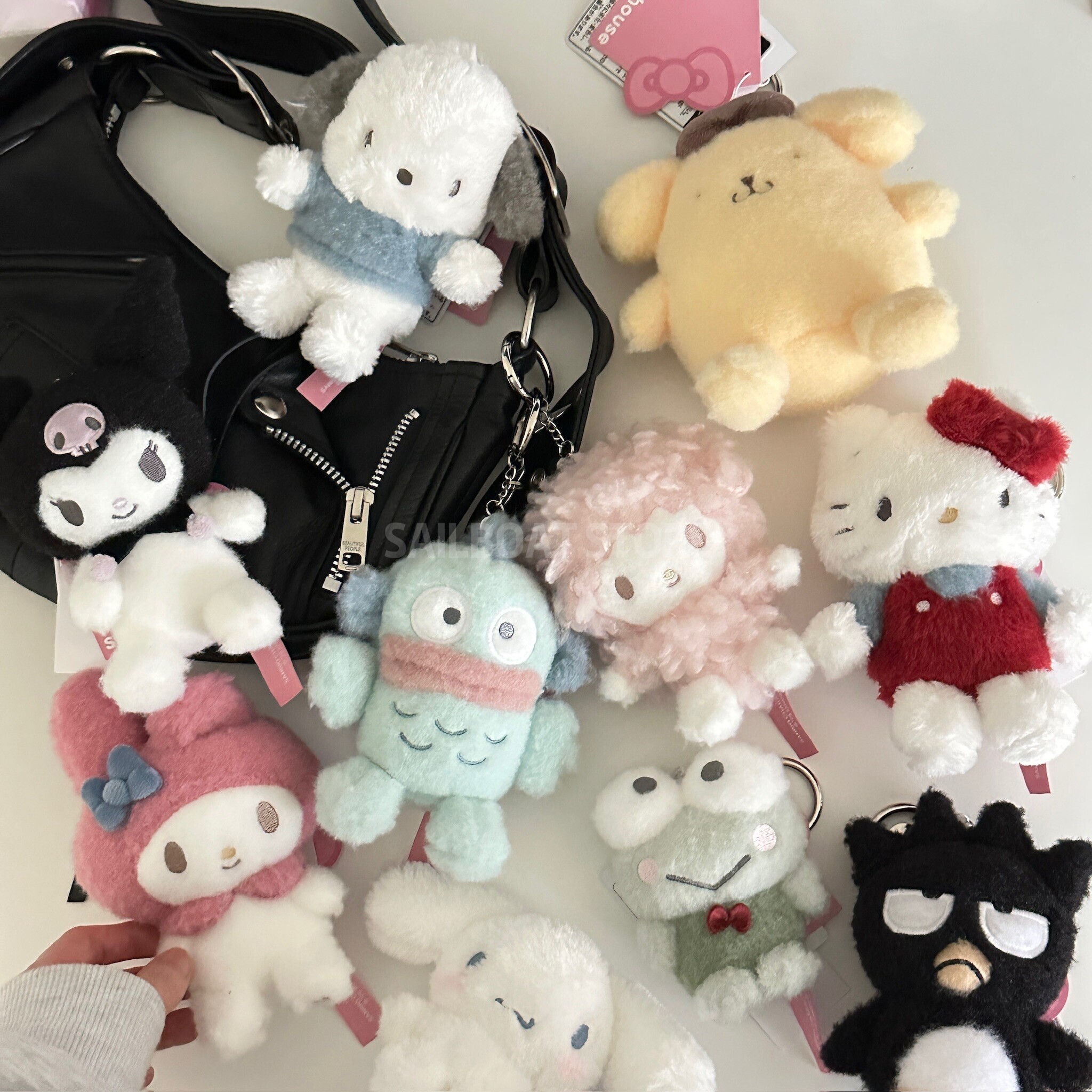 #預購 🇯🇵日本 三麗鷗 Sanrio House 淡色系 毛絨吊飾娃娃