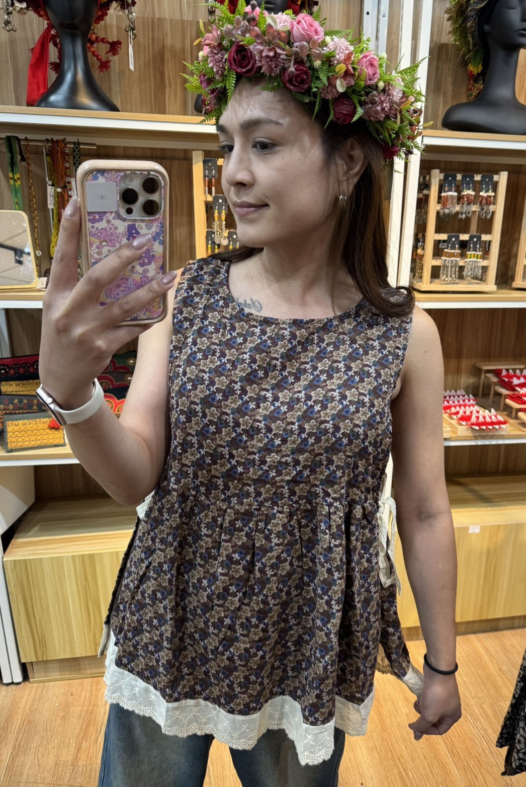 N0.6復古圖騰上衣