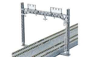 Kato 23-058-1 N規 單軌剛性框架架空線路桿（12條）