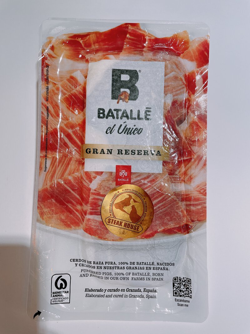 西班牙杜洛克特級風乾火腿 片 20月+100g