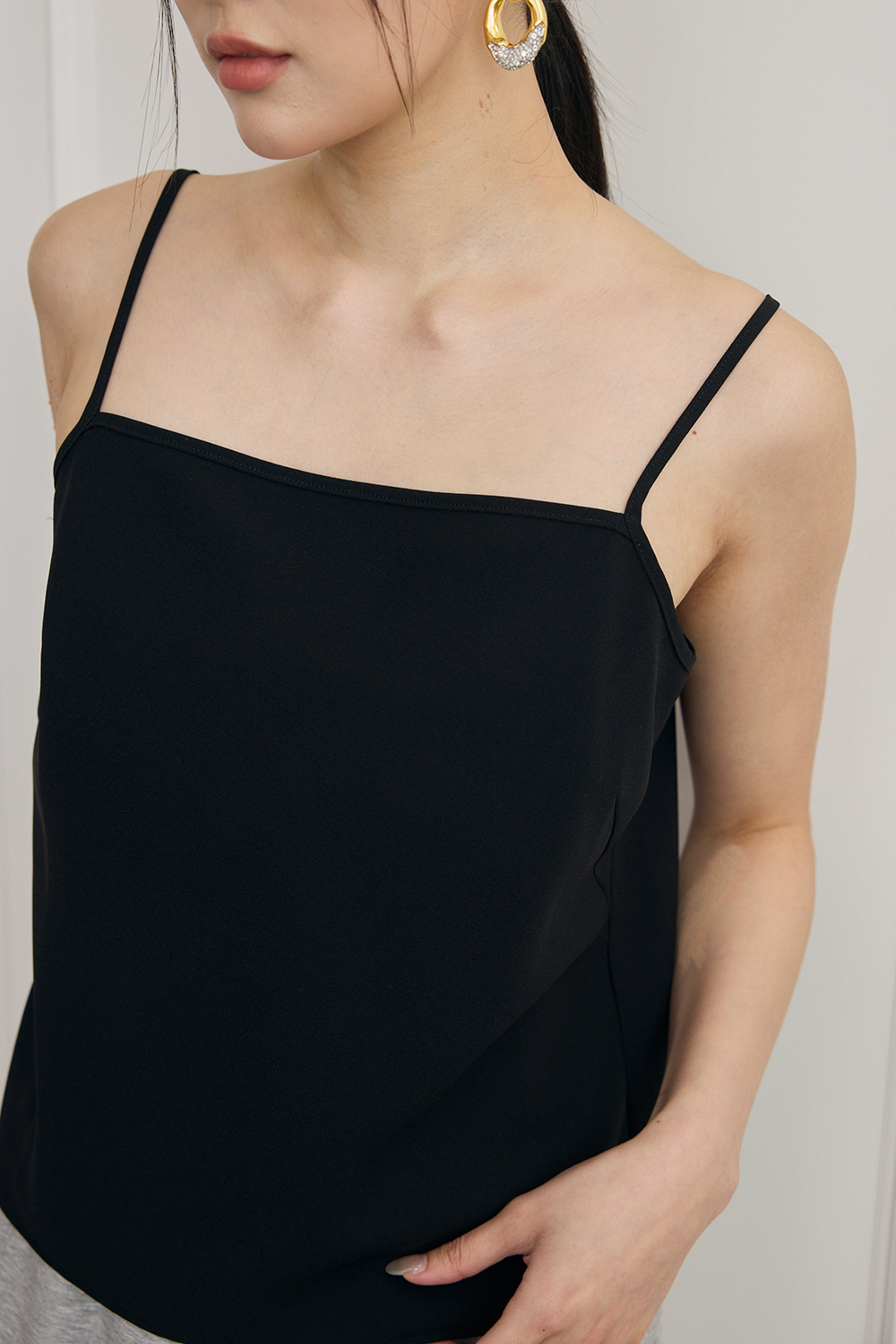 細肩帶調節內搭背心-2色