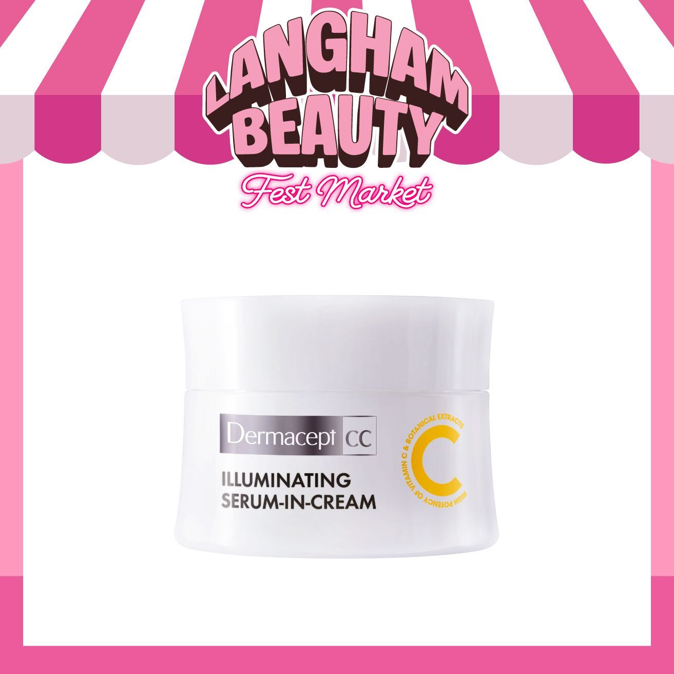 DERMACEPT 維他命C草本嫩白精華面霜 50g