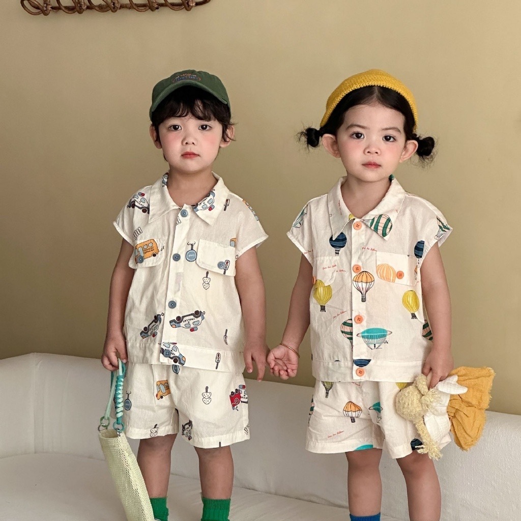 熱氣球車車兄弟姐妹套裝