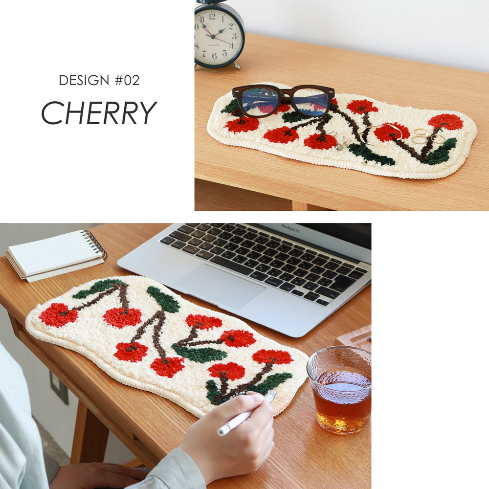 《Creer》EIBORIE簇絨工藝防滑桌墊