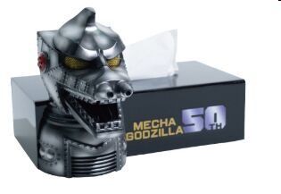 台灣 711 x Godzilla 哥吉拉造型面紙盒 (現貨)