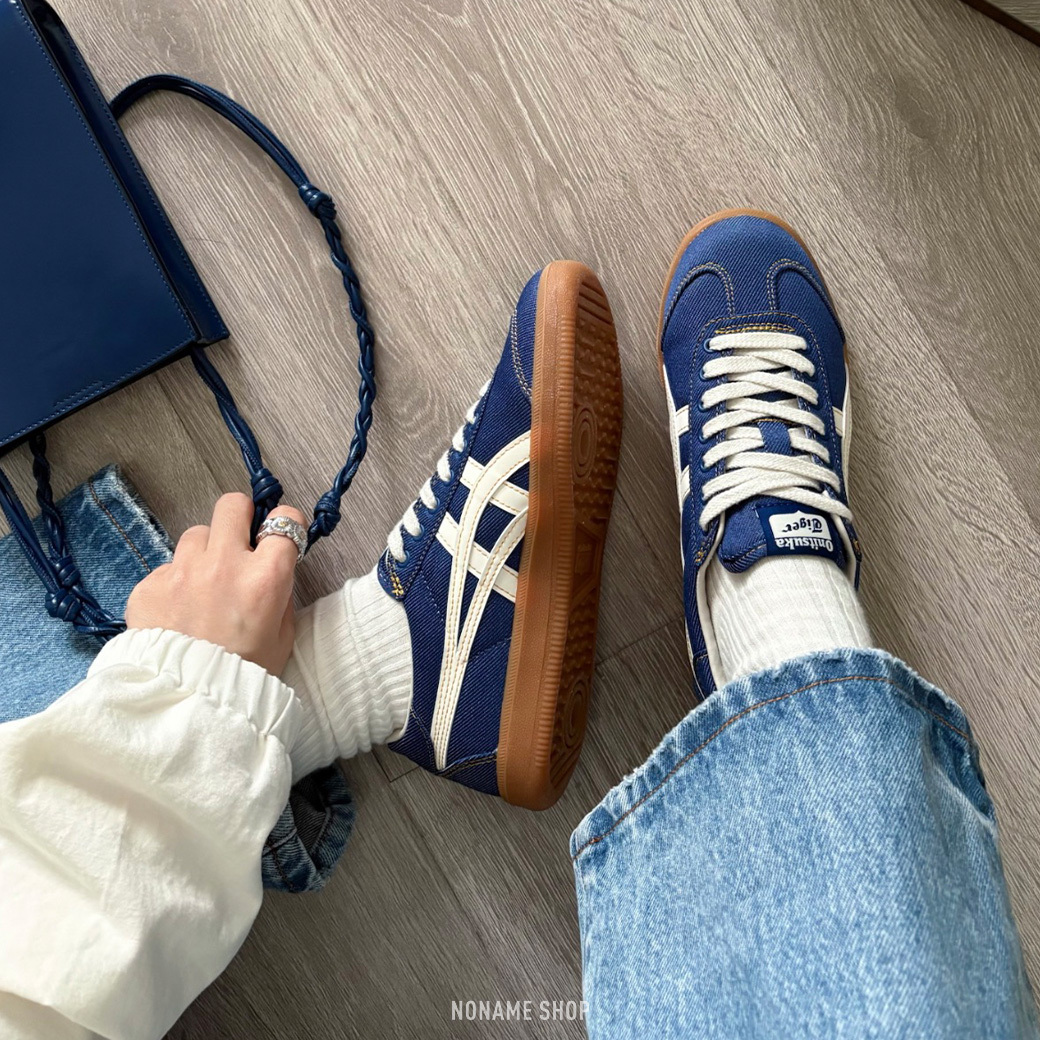 ONITSUKA TIGER TOKUTEN 鬼塚虎 復古 休閒鞋 復古 焦糖底 牛仔藍 (男/女款)