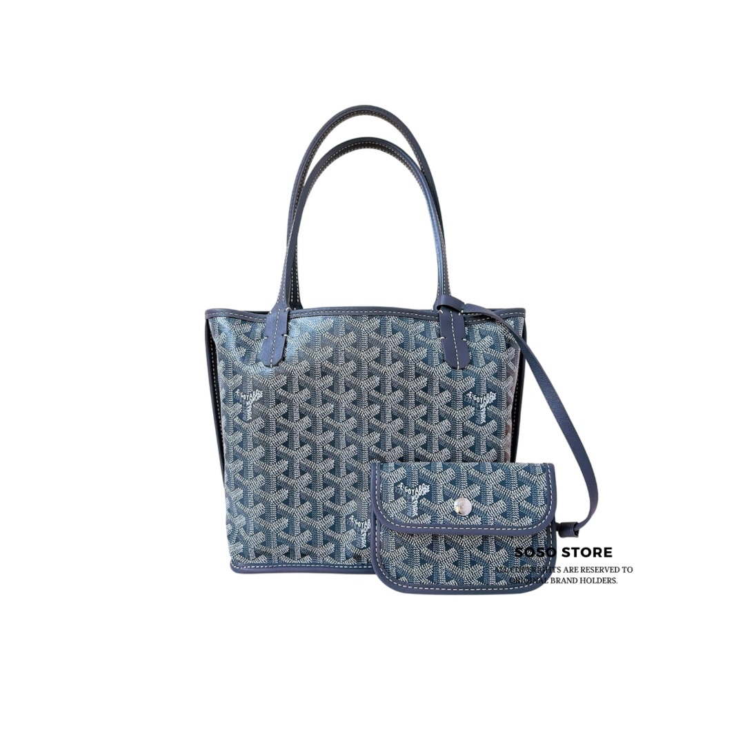 Goyard Anjou Mini Bag - Grey