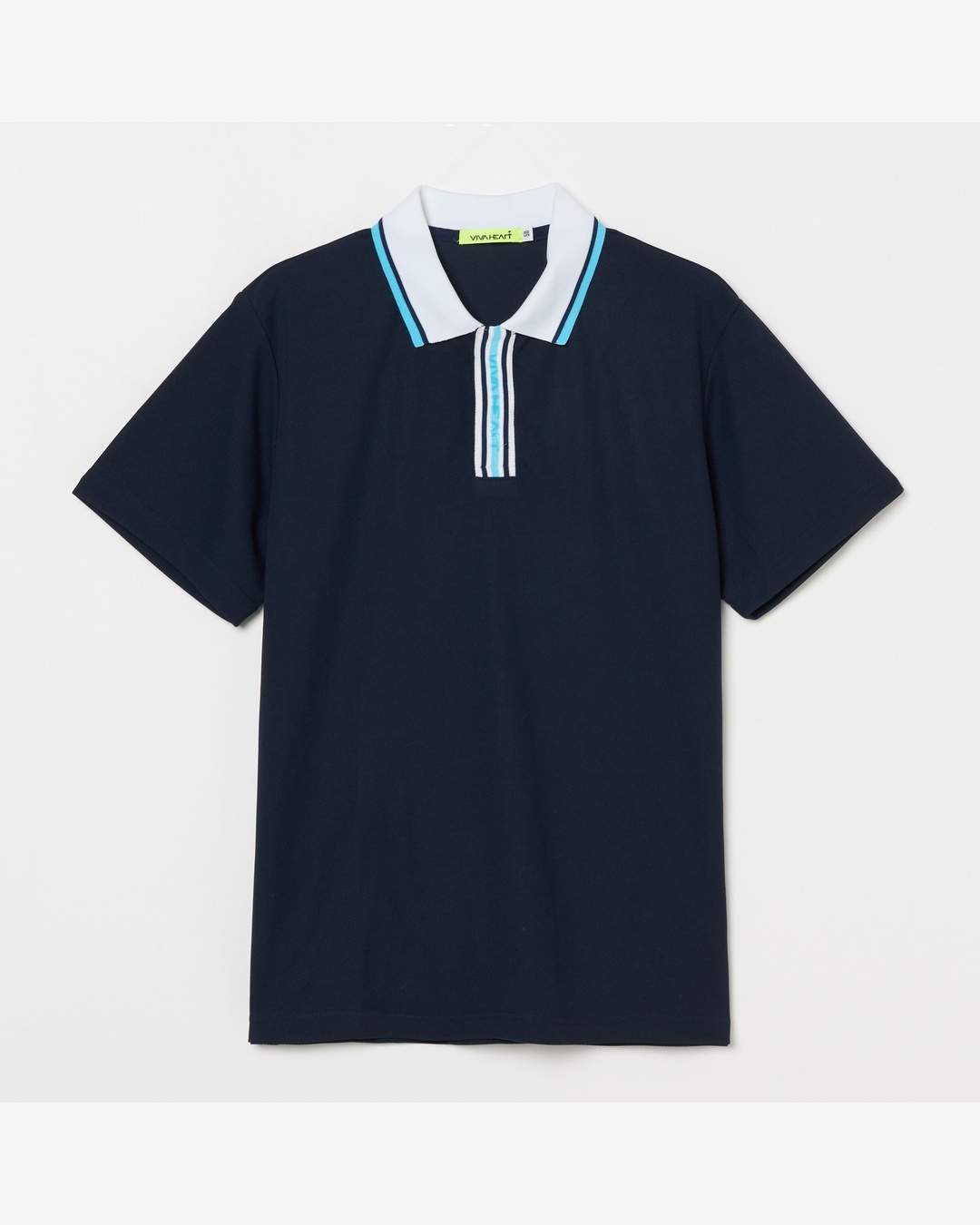 男士-領口線條短袖POLO衫