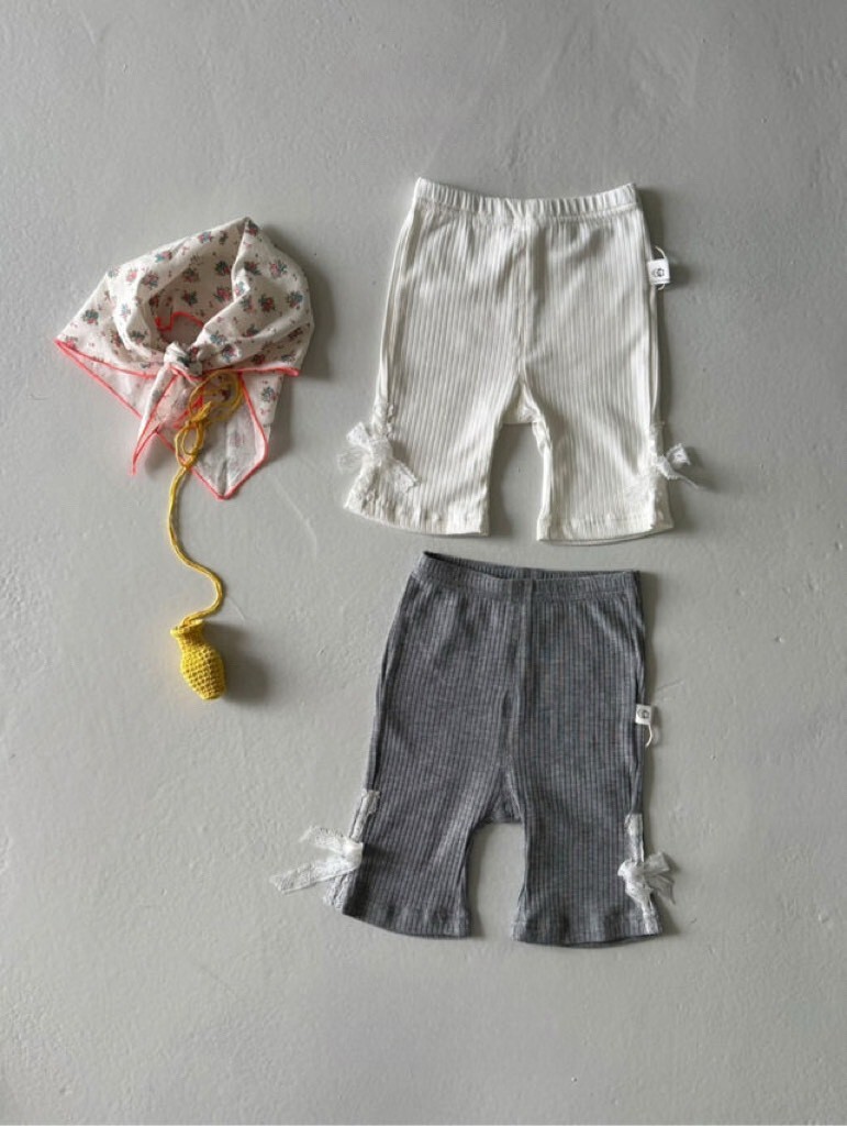 溫柔小結設計短褲