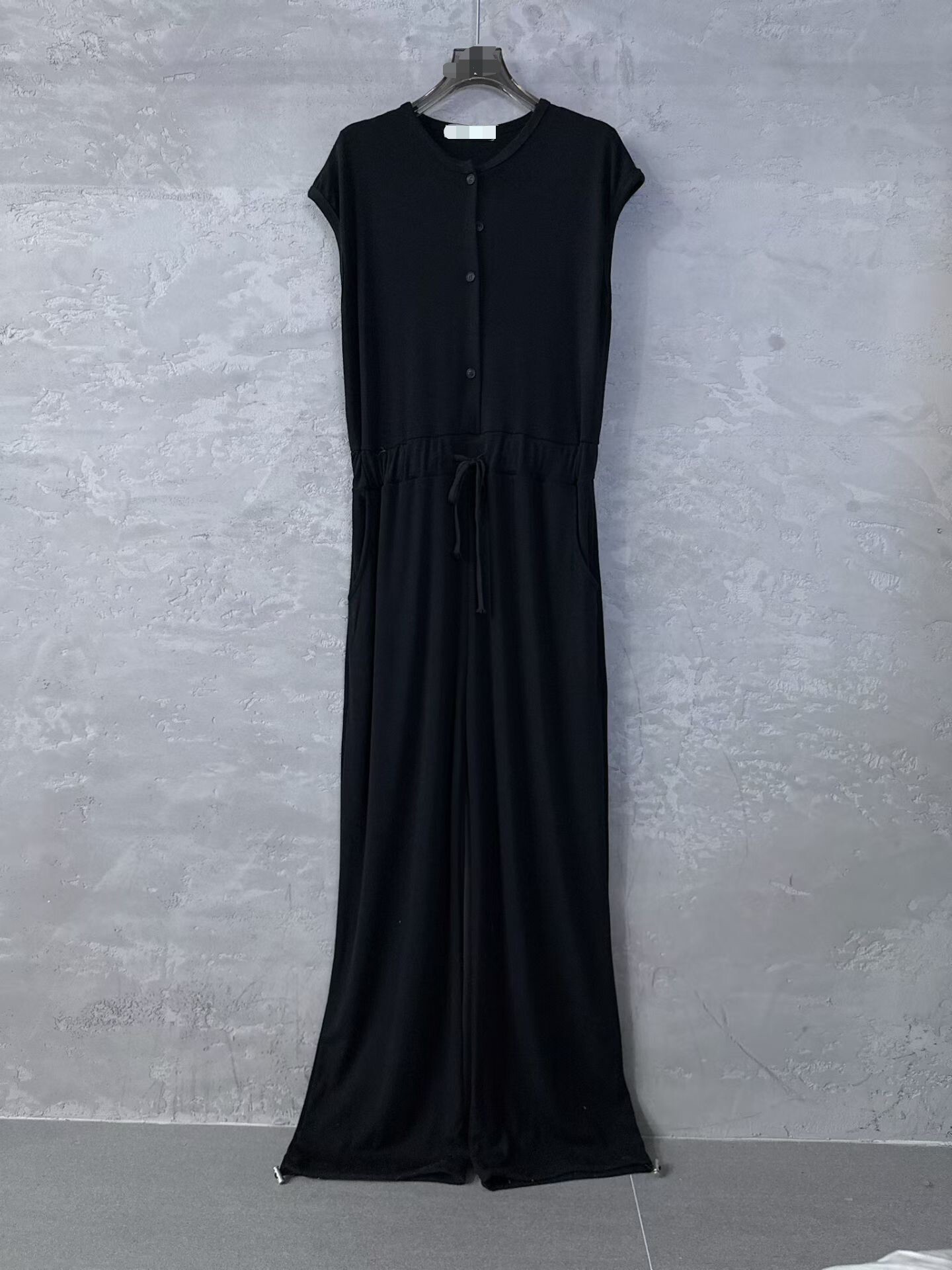 落間親膚棉連身褲（可收腳）