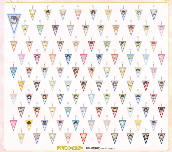 [代購][預訂] 刀劍亂舞 わんぱく！ Q版 三角掛件