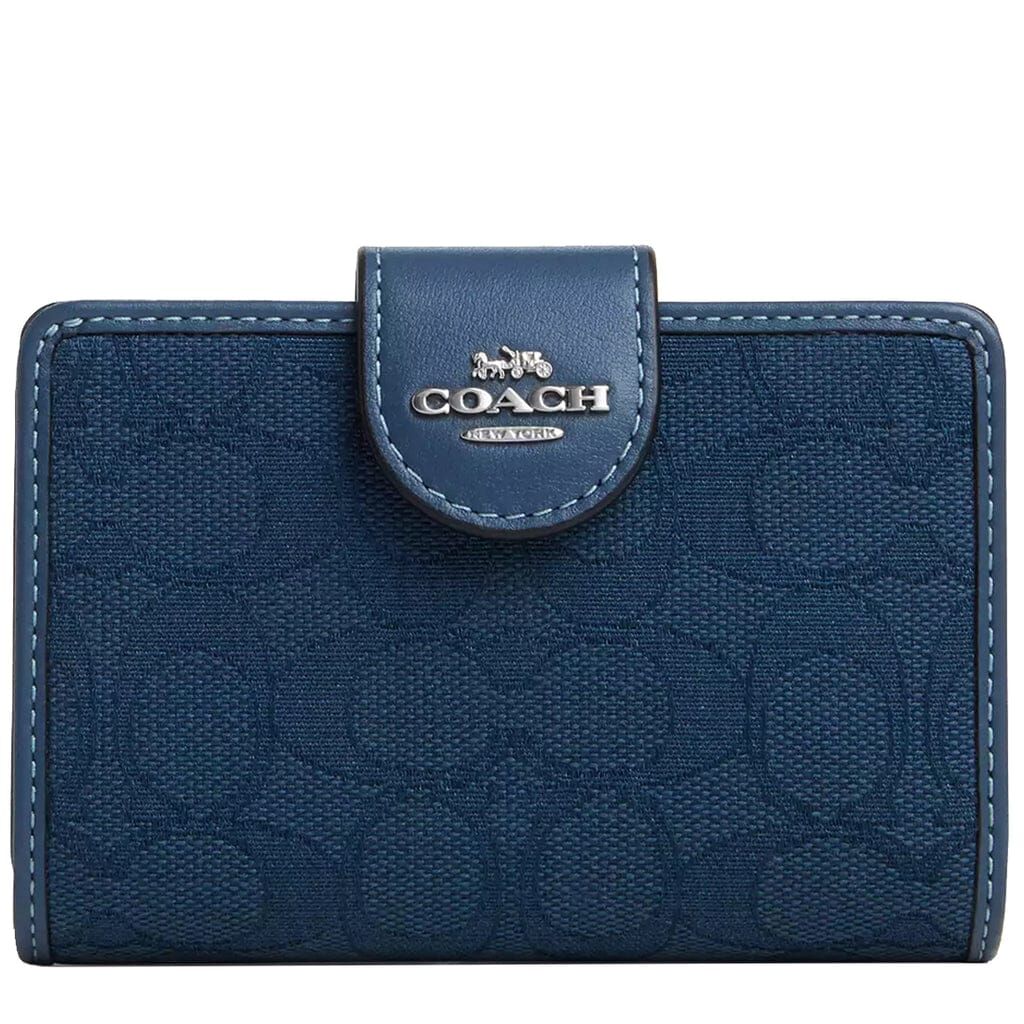 Coach corner zip wallet 實用中銀包