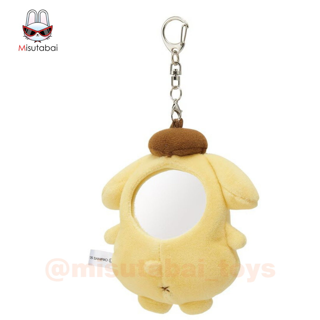 Sanrio 布甸狗 毛絨鏡子掛件