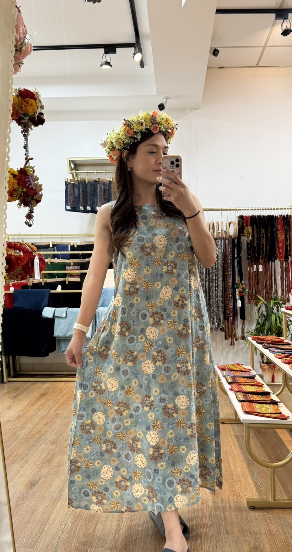 No.3復古碎花洋裝