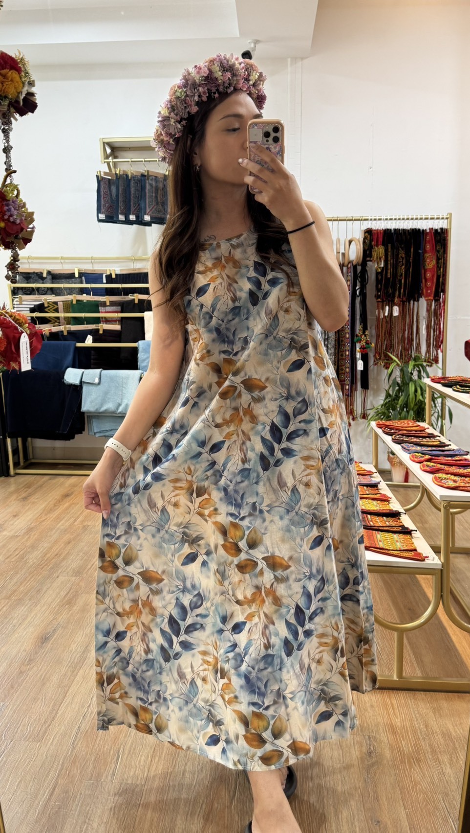 No.9復古碎花洋裝