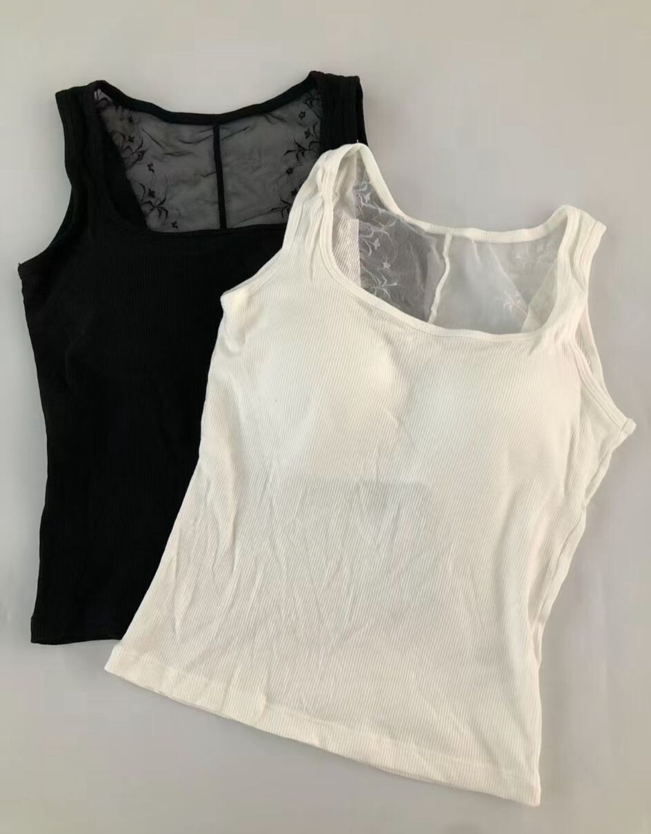 HH73 BRA TOP背心 S-XXL 可穿 胸30-44 長18 涼感 螺紋棉 $309