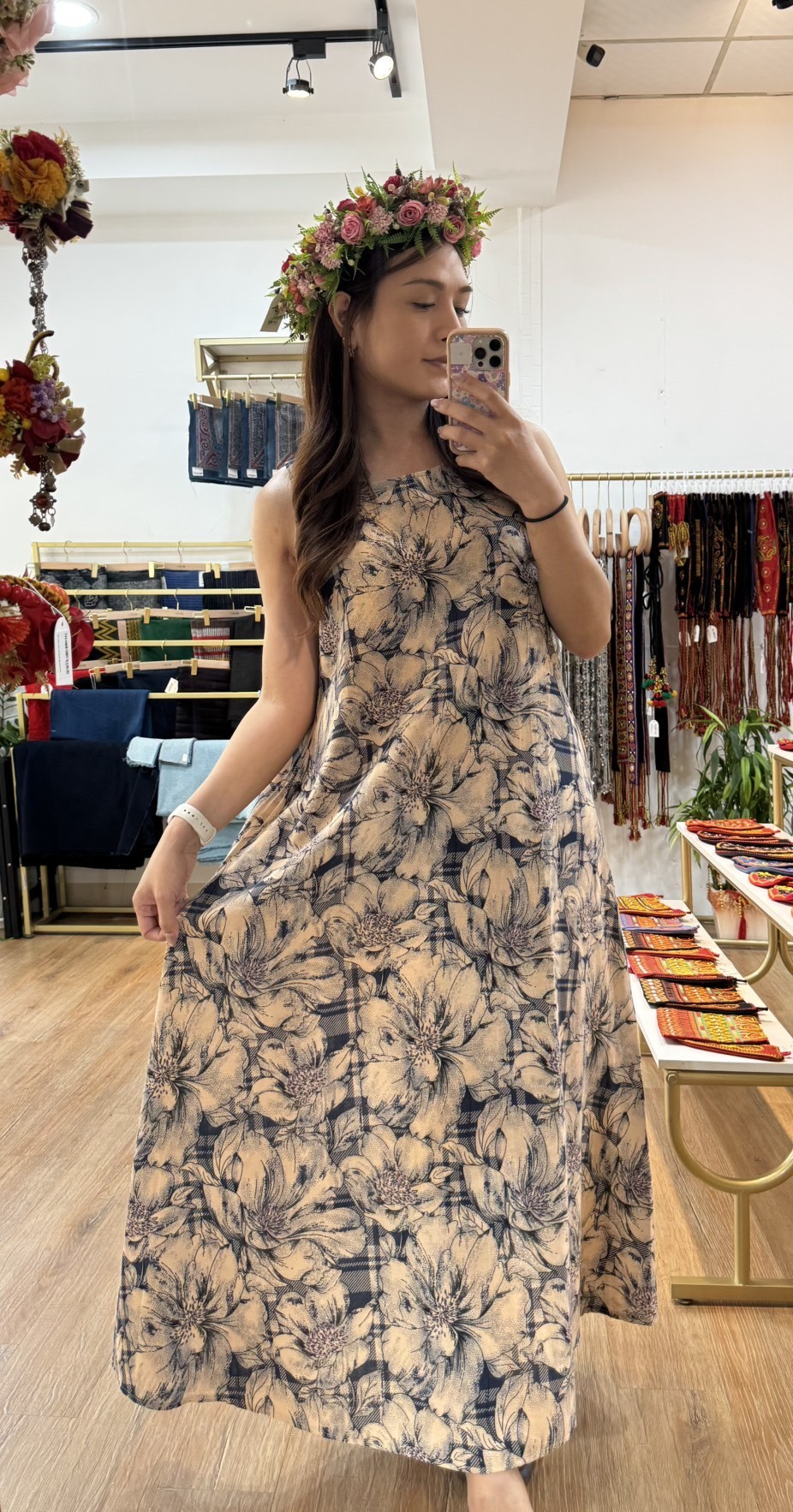 No.8復古碎花洋裝