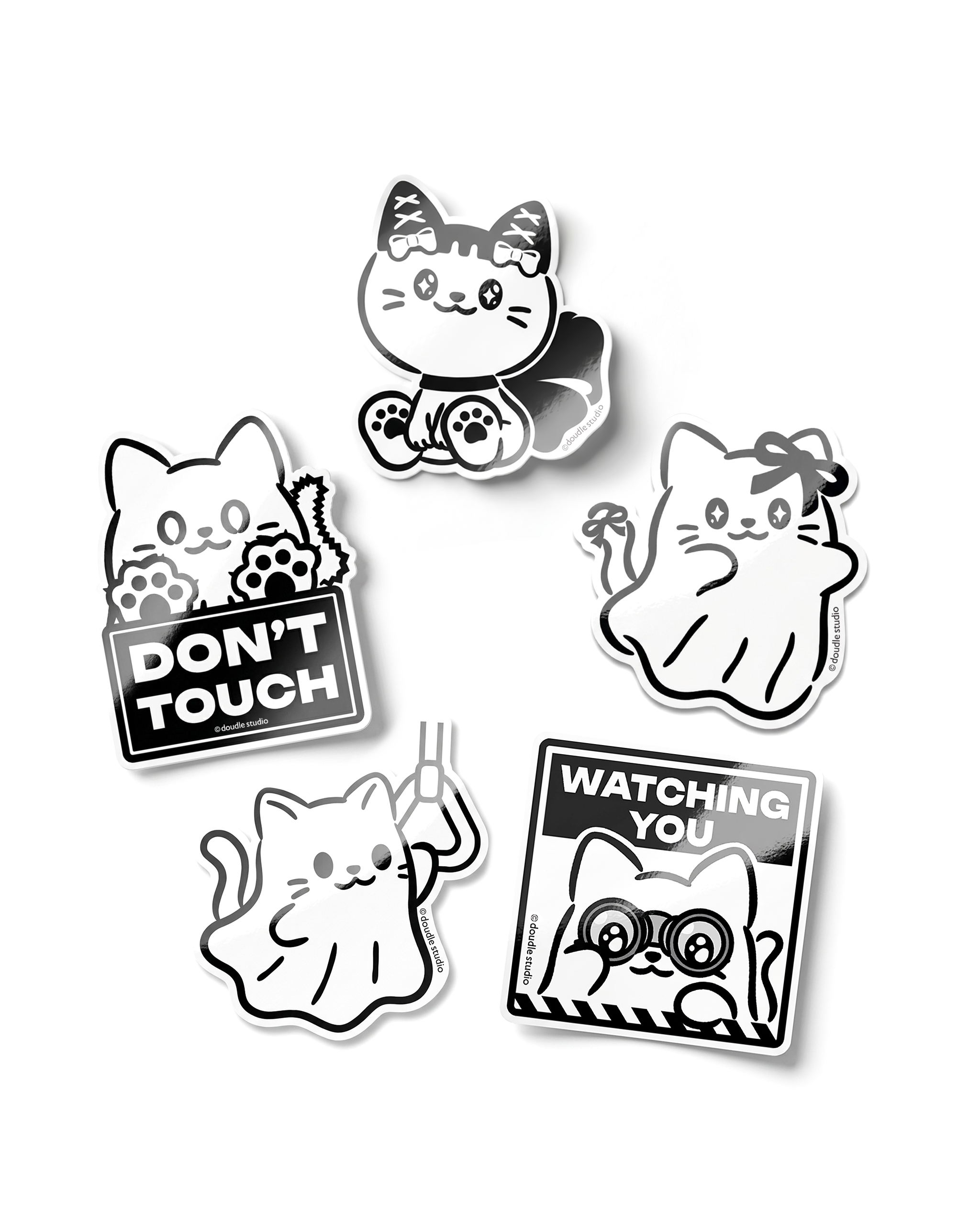 防水亮面貼紙 SS26