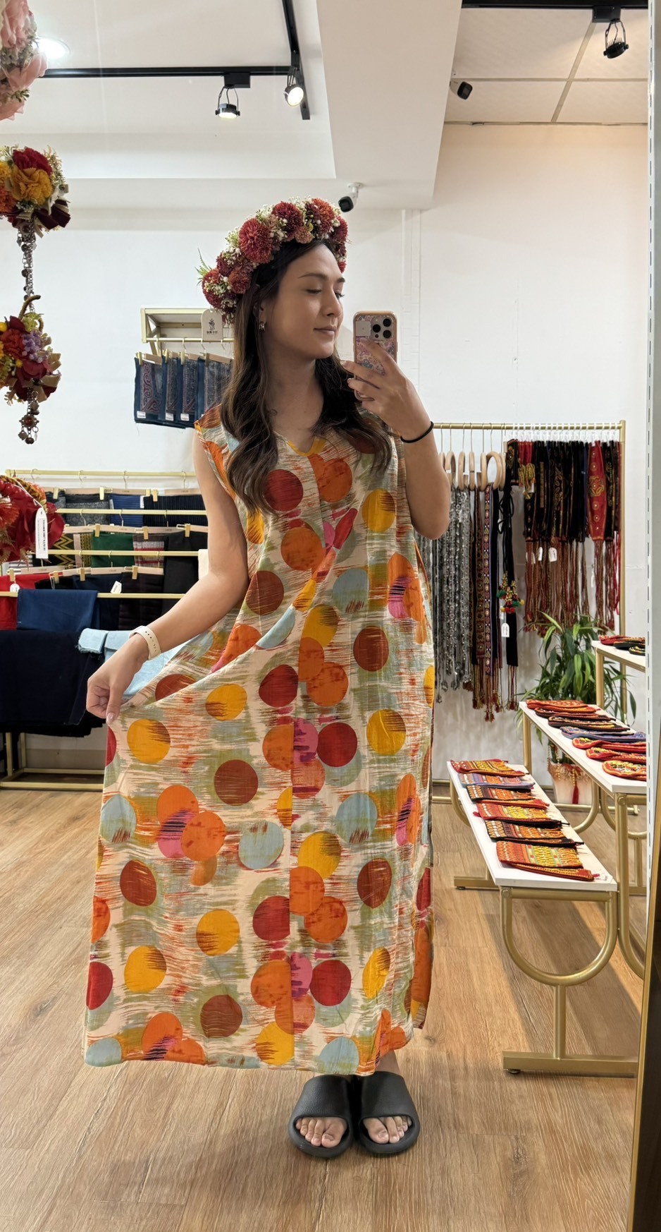 No.5復古碎花洋裝