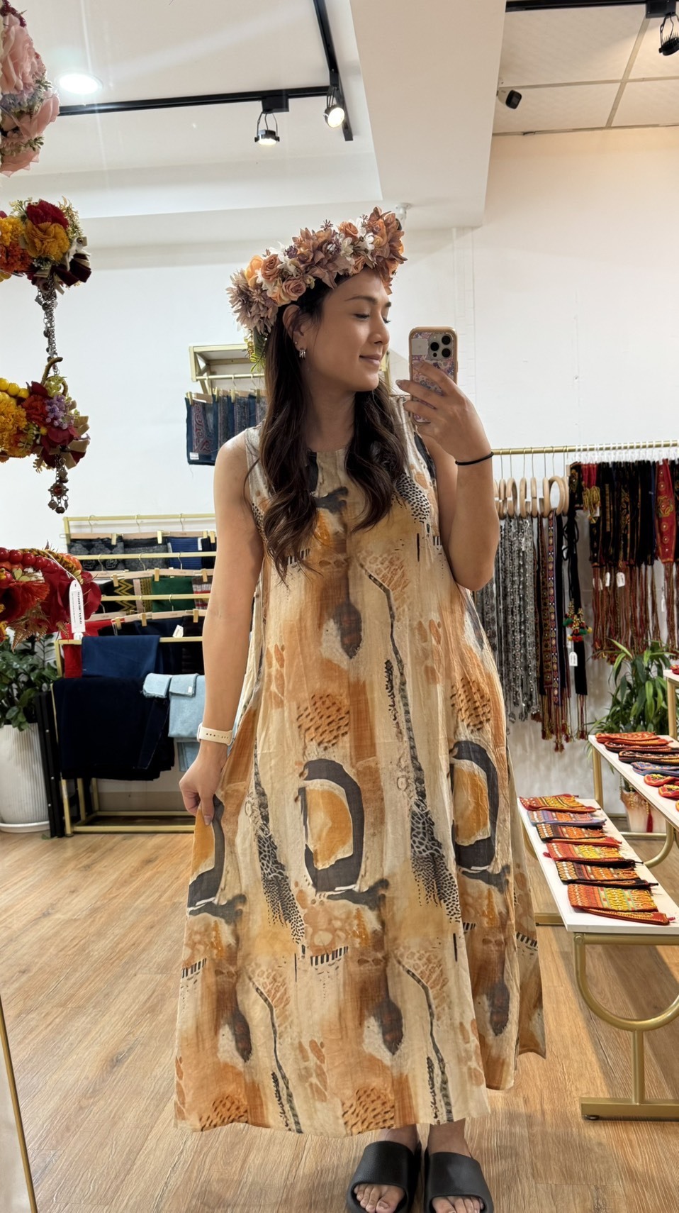 No.4復古碎花洋裝