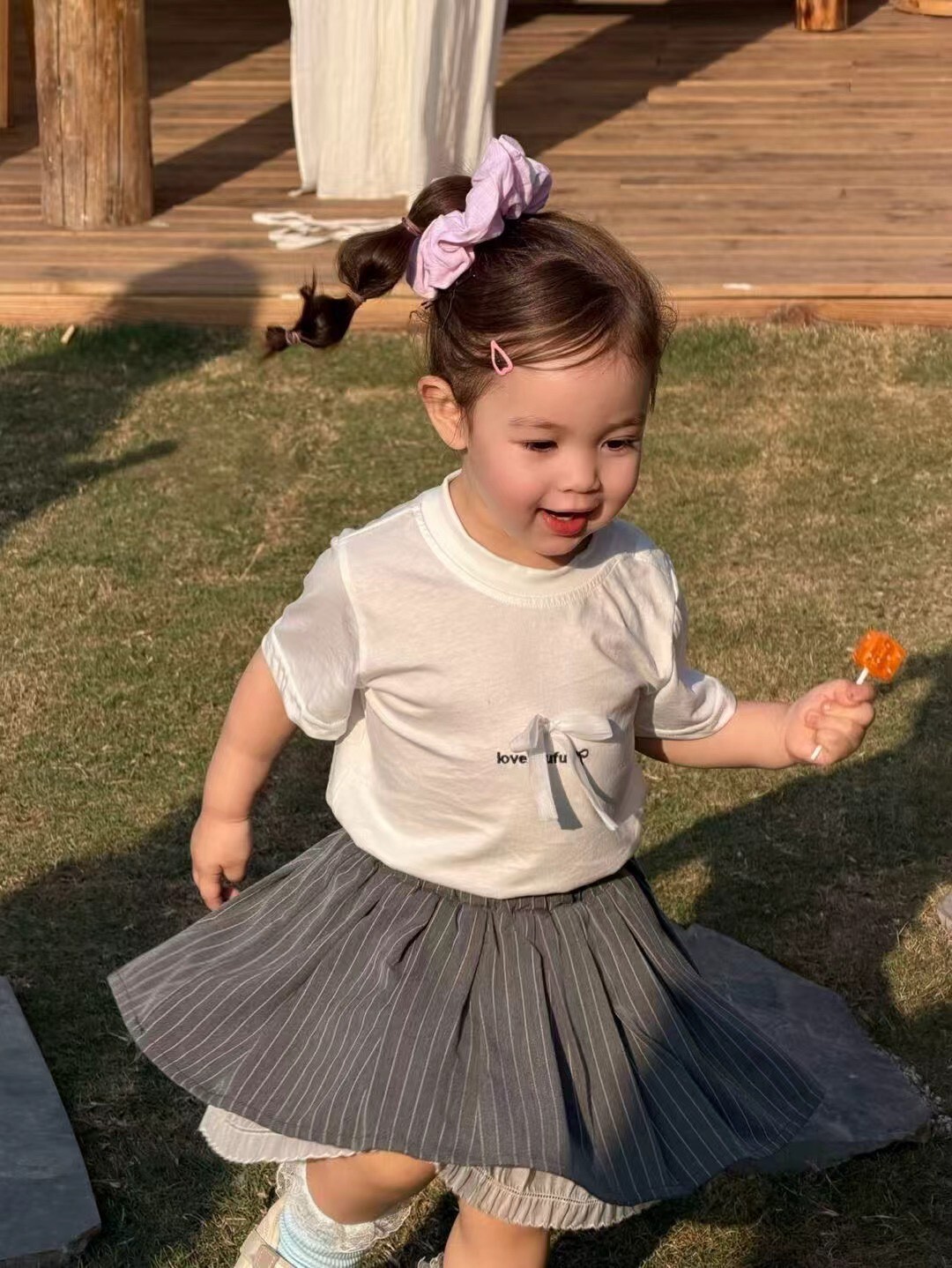 奶灰學院百褶裙