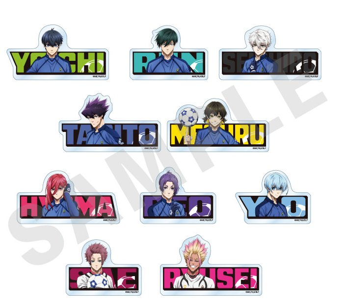 [代購][預訂] BLUELOCK 名字襟章 BOX