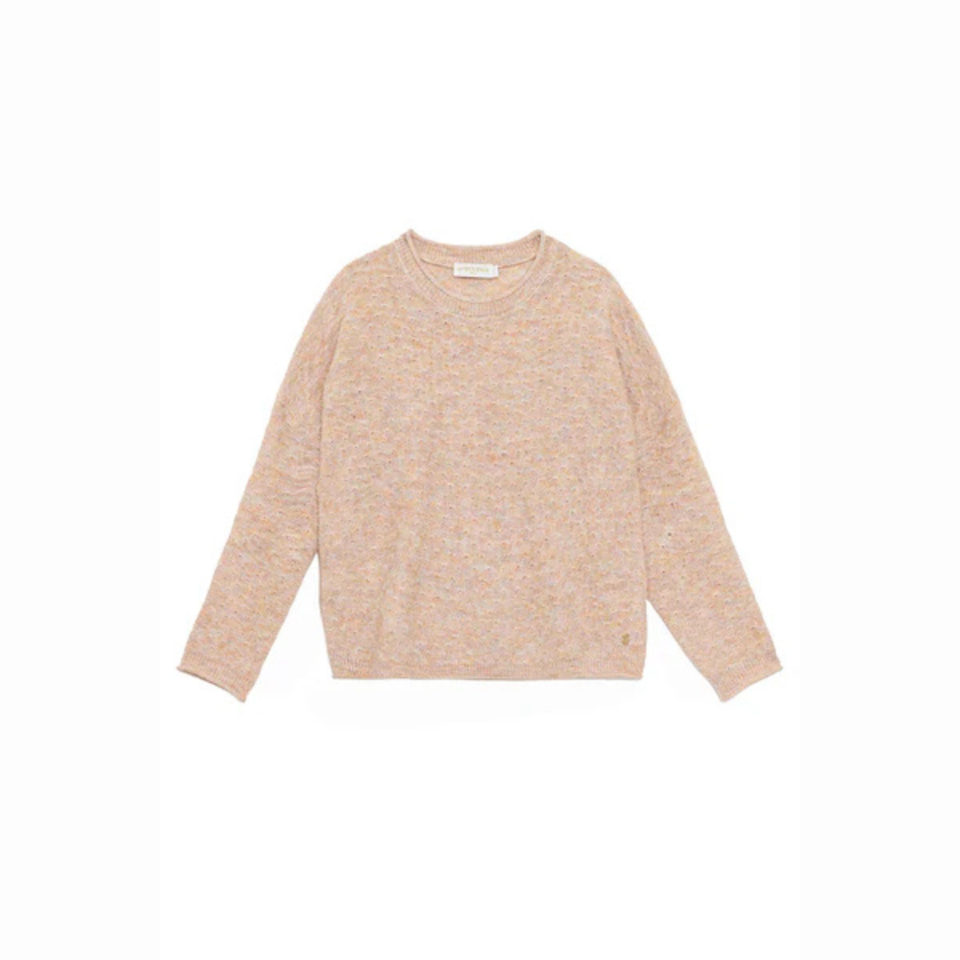 1LP0327-057 [LA PETITE ETOILE] Pull Mossy Poudre #MOSSY-M112611G9B/41-POUDRE (EU)