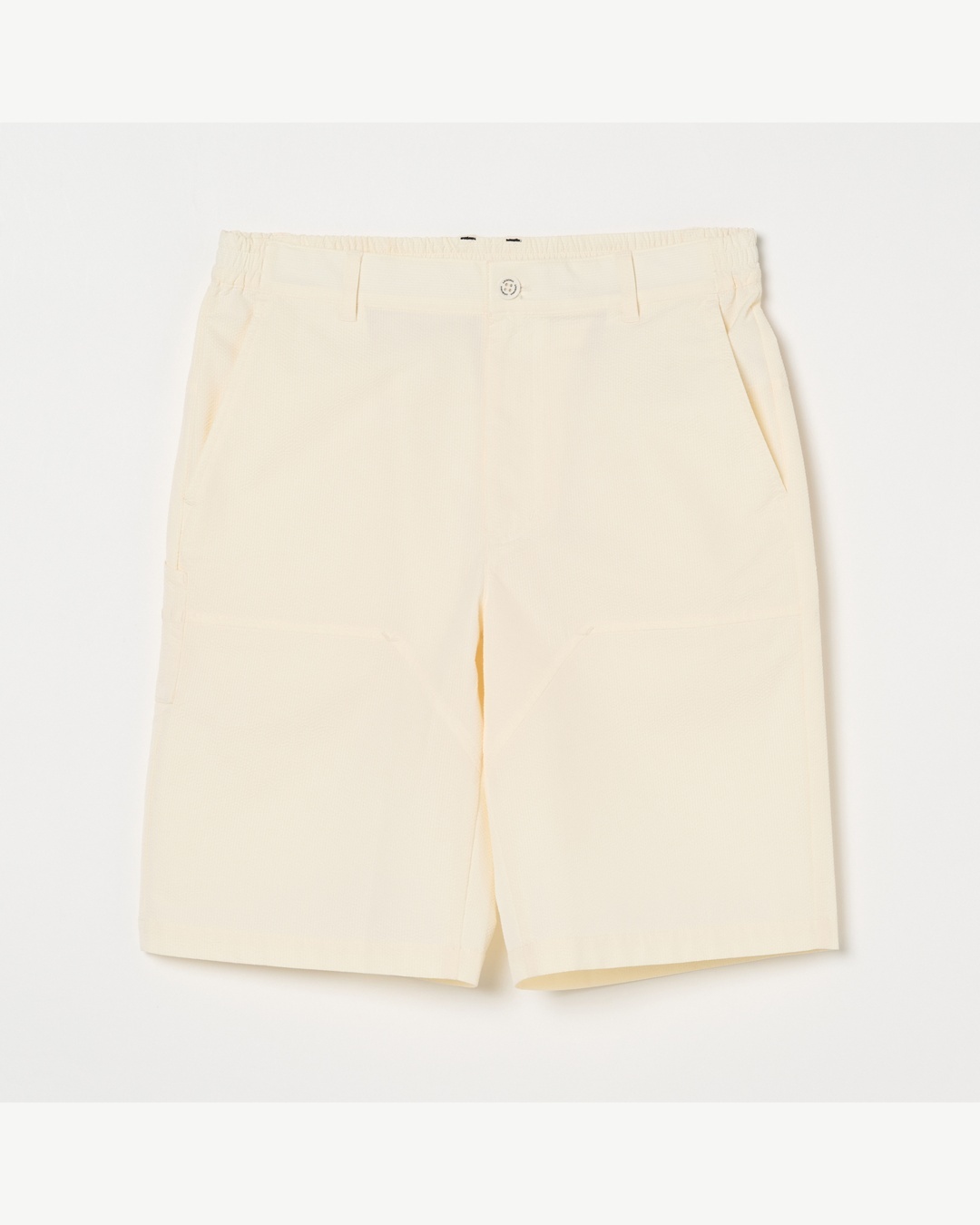 男士-泡泡紗寬版工裝短褲