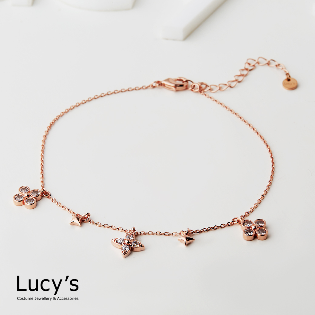 閃耀花漾 腳鍊 (二色) (130574/130575)