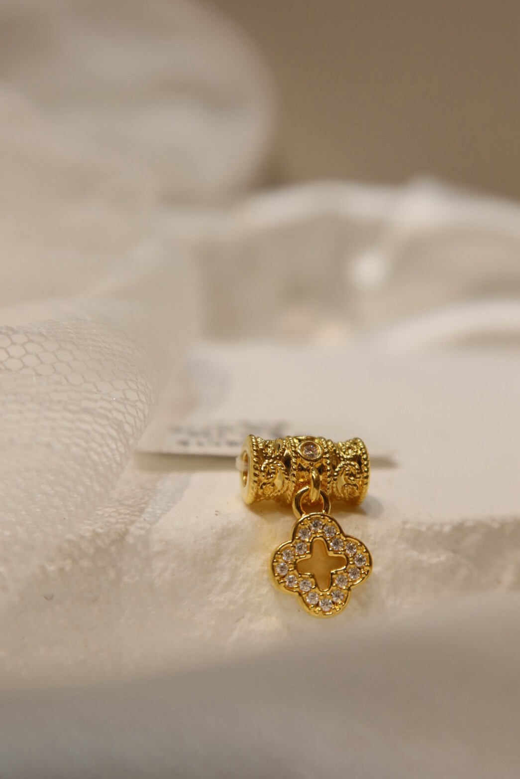 幸運花語｜垂墜金飾