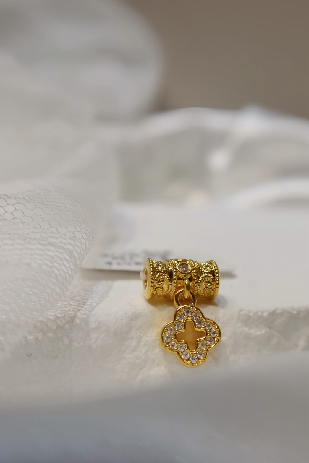 幸運花語｜垂墜金飾