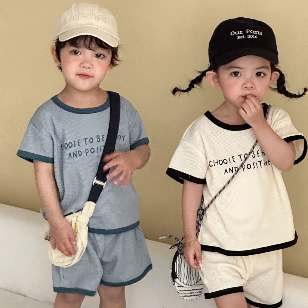 華夫格兄弟姐妹套裝 / 2色